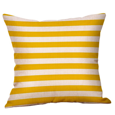 

〖Follure〗Mustard Pillow Case Yellow Geometric Fall Autumn Cushion Cover Decorative