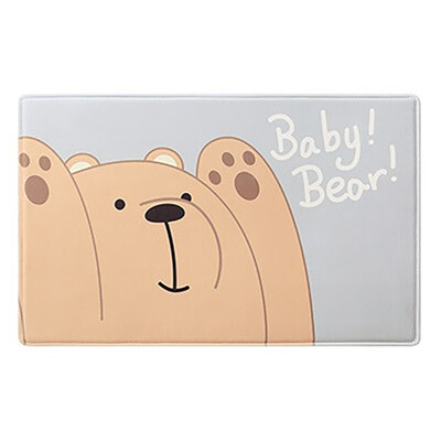 

Non-Slip Cartoon Bath Mat For Bathroom Anti-Skid Carpets Shower Rug Cartoon Microfiber Absorbent Soft Shower Carpet Rugs