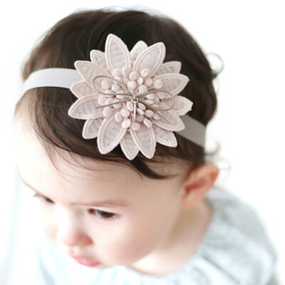 

Sweet Sun Flower Hearwear Floral Headband Cute Newborns Baby Girls Headbands Accessories