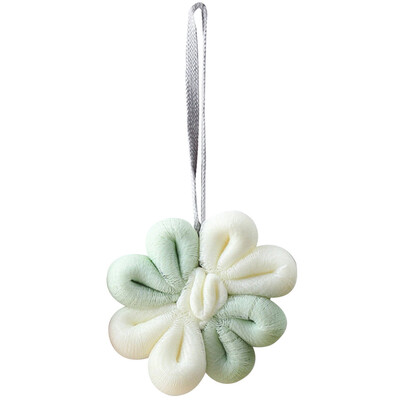 

Gobestart Flower Loofah Bath Shower Sponge Pouf Mesh Ball Exfoliating Premium Scrubber