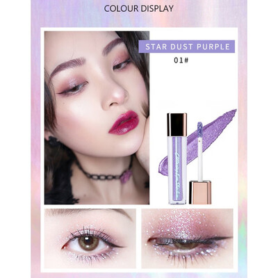 

Shimmer Liquid Eye Shadow Waterproof Smudge-proof Pearlescent Glitter Eyeshadow Cosmetic Tools