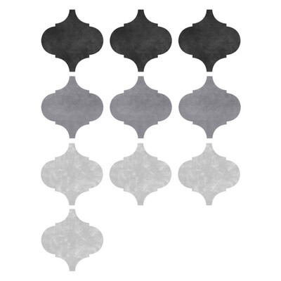 

10PcsSet Moroccan Style Crystal Tile Wall Stickers Self-adhesive Waterproof Oilproof Backsplash Kitchen Bathroom Wall Stickers