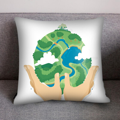 

〖Follure〗Print Pillow Case Polyester Sofa Car Cushion Cover Home Decor
