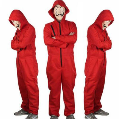 

Unisex For Salvador Dali Papel Money Heist Cosplay Halloween Costume