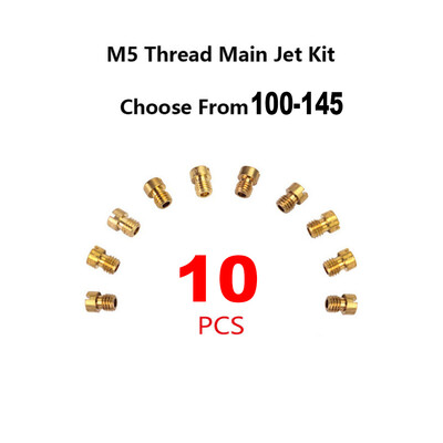 

10pcs Carb Main Jet Nozzles Parts For Keihin 99101-393 CVK PE PZ PWK ATV Scooter