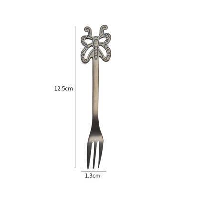 

Stainless Steel Creative Cartoon Cup Coffee Cup Butterfly Spoon Household Items