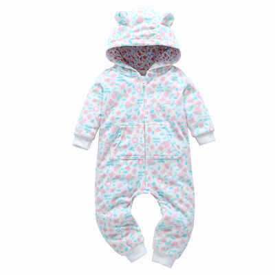 

Winter Rompers Newborn Baby girl Boys Clothes Children Jumpsuit Kids Christmas Cotton Overalls snowsuit Hoodies warm Clothing