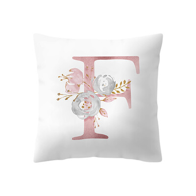 

Siaonvr 45x45 cm Kids Room Decoration Letter Pillow English Alphabet Pillowcases