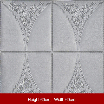 

3D Self-adhesive Wall Stickers Anti-collision Wall Stickers For Children Waterproof Foam Wallpaper