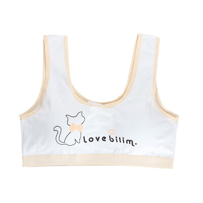 

Baby Girls Bras Young Girls Underwear For Sports Wireless Small Training Puberty Bras Undergarment Clothes
