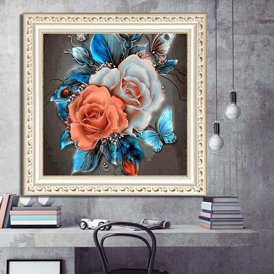 

Toponeto 5D Full Square Dirll Embroidery Paintings Rhinestone Pasted DIY Diamond Painting