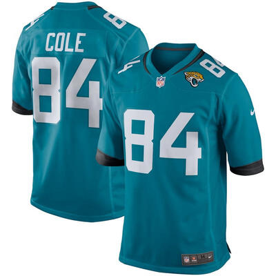 

Mens Football Jersey Jacksonville Jaguars Keelan Cole Teal Player Game Jersey