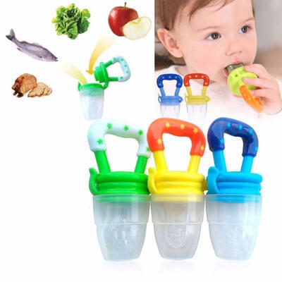 

Feeding Pacifier Baby Fresh Food Fruits Soup Feeder Dummy Soother Weaning Nipple