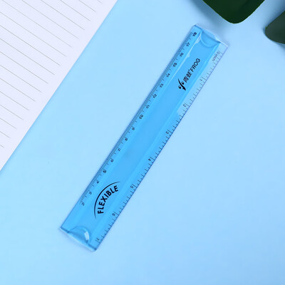 

Toponeto 1pc Flexible Ruler School Stationery Measuring Tool Drawing Template