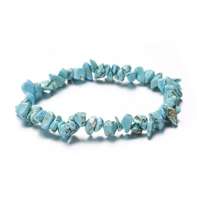 

2PcsSet Fashion Women Natural Crystal Bracelet Natural Gemstone Bracelet