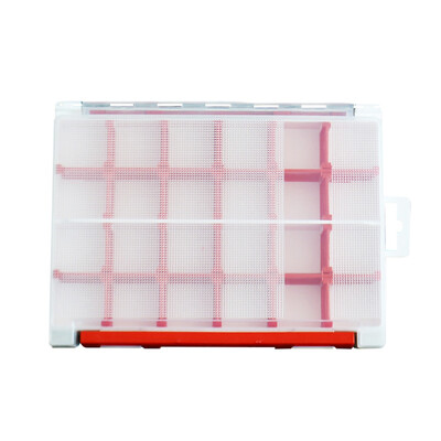 

Fishing Tackle Box Waterproof Double Side Bait Lure Hooks Storage Boxes Carp Fly Fishing Accessories Multi-compartments