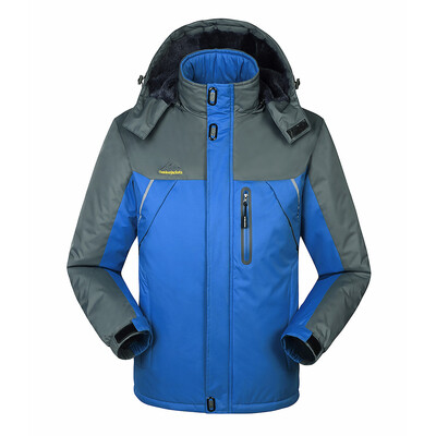 

Mens Windproof Fleece Jacket Winter Outdoor Sport Waterproof Ski Jacket Coat Camping Hiking Skiing Running Rock Climbing