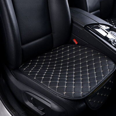 

Four Seasons Universal Leather Slip Car Seat Cover Front Cushion Breathable Protector Mat Pad Car Accessories