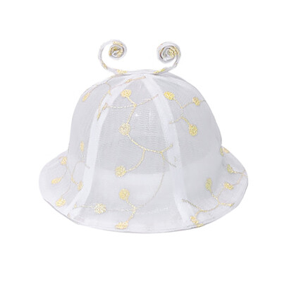 

Cute Summer Mesh Baby boy Girl Hat Beach Cap Toddler Breathable Bucket Sun Cap