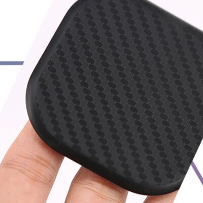 

2Pcs Black Auto Car Water Cup Slot Non-Slip Mat Silicone Pad Coaster Auto Car Accessories