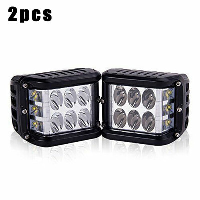 

Car Cube LED Work Light Bar Spot Flood Bulbs Strobe Lamp 90W 6000K Waterproof