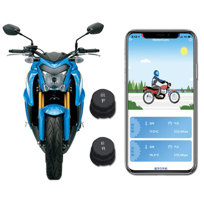 

ABS Wireless Motorcycle External Sensor Bluetooth Tire Pressure Monitor System