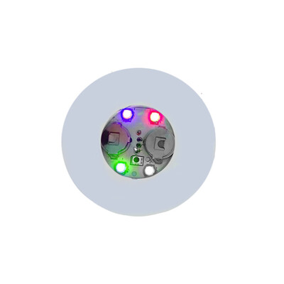 

LED Coasters Foam Core Board 3 Modes 4 Lights Color Changing Battery Powered