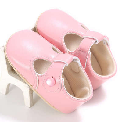 

Newest 5 Colors Brand Spring Baby Shoes PU Leather Newborn Boys Girls Shoes First Walkers Baby Moccasins 0-18 Months