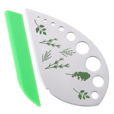 

Stainless Steel Vanilla Separator 9 Hole Vanilla Cut Thyme Basil Rosemary Herb Barker