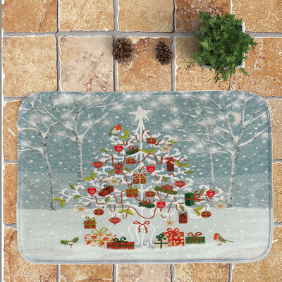 

〖Follure〗Merry Christmas Welcome Doormats Indoor Home Carpets Decor 40x60CM