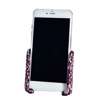 

For IPhone Android Bling Crystal Rhinestone Car Phone Mount Air Vent Holder Stand