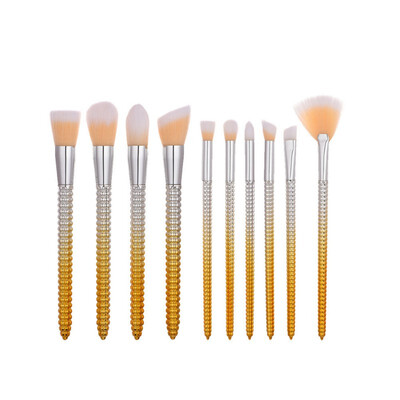 

Makeup Tools Makeup Brushes Set 10PCS Powder Foundation Eyeshadow Lip Cosmetic Brush