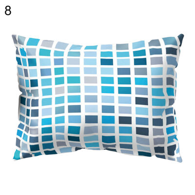 

Flower Irregular Pattern Throw Pillow Case Cushion Cover for Home Office Cafe