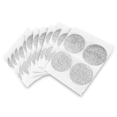 

New Kitchen 100Pcs Disposable Self Adhesive Aluminum Foil Seals Stickers To Refillable 36MM Reuse Coffee Capsules