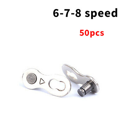 

678910 Speed Bike Bicycle Chain Mountain Buckle Variable Speed 50 Pairs Tool