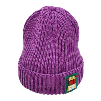 

Baby Hats for Winter Newborn Boys Girls Cute Autumn Winter Warm Kids Baby Alphabet Print Hats Wool Hemming Caps