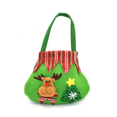 

New Creative Snowman Santa Claus Candy Gift Bag Handbag Home Party Decoration Gift Bag Christmas Tree Ornaments