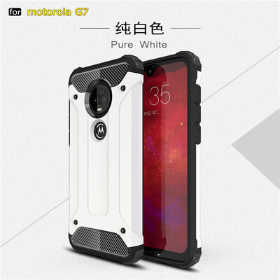 

Goowiiz Phone Case For Motorola Moto E6G7 King Kong Armor Fashion Bumper PC TPU Prevent falling