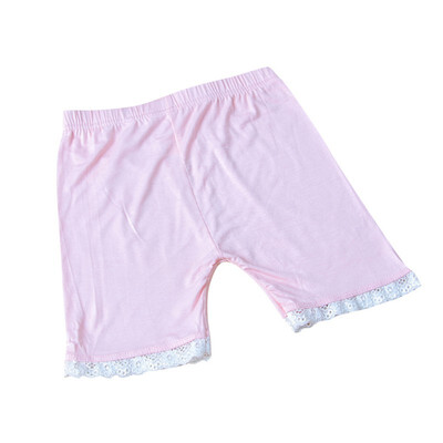 

Baby Girls Lovely Lace Design Calf-Length Pants Cotton Stretch Summer Shorts Leggings