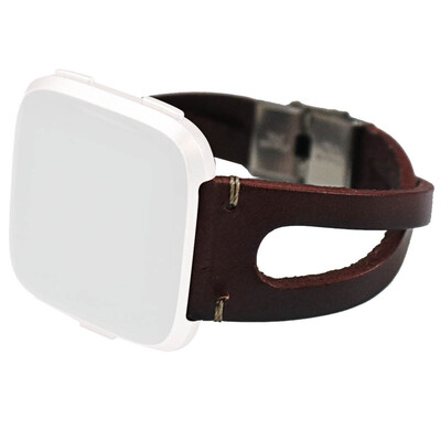 

〖Follure〗Replacement Leather Wristband Band Strap Bracelet For Fitbit VersaVersa Lite