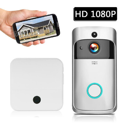 

Smart HD 1080P Wireless Video Intercom WI-FI Video Door Phone Visual Door Bell WIFI Doorbell Camera for Apartments IR Alarm Wirele