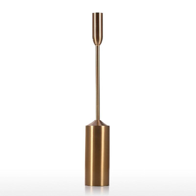 

Candlestick with Long Pole 6 Metal Pillar Candlelight Dinner Ideal Candleholder Table Ornament Wedding Decoration