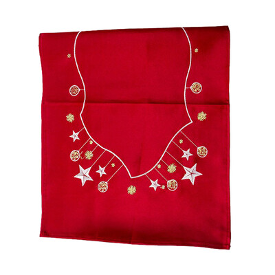 

Tailored Christmas Ornaments Christmas Table Flag 40x180cm Christmas Table Table Cloth