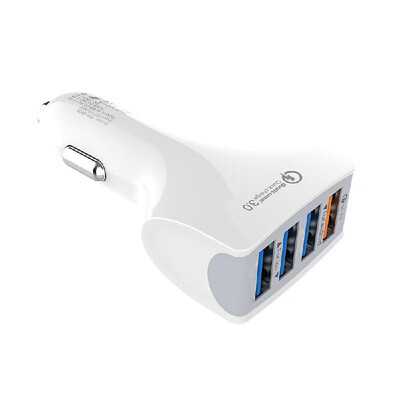 

Quick Car Charger With 4 USB Port Fast Charging Travel Charger Adapter Mobile Phone Charger For iPhone Samsung Tablet