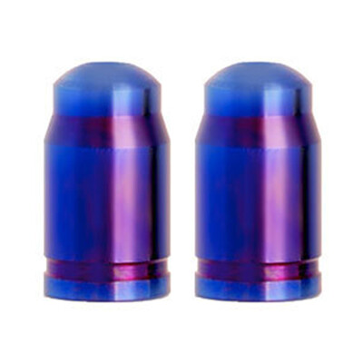 

2x Nozzles Titanium Alloy Nozzle Cap Mountain Road Bike Self-valve High Strength