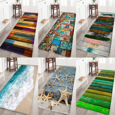 

3D Printed Thickened Rug Soft Three Layers Rug Home Decorative Carpet Non-Slip Water Absorbability Mat for Bathroom Livingroom