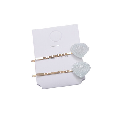 

New Girls Hair Clips Cute Shell Starfish Crown Design Hair Pin Set Children Hairpin Princess Hair Accessories