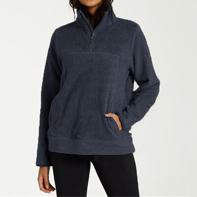 

Tailored Womens Long Sleeve Splcing Color Sweatshirt Pullover Tops Blouse