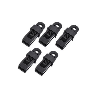 

5pcs Large Tent Fixing Clip Clamp Outdoor Camping Hook Windproof With Barb Set