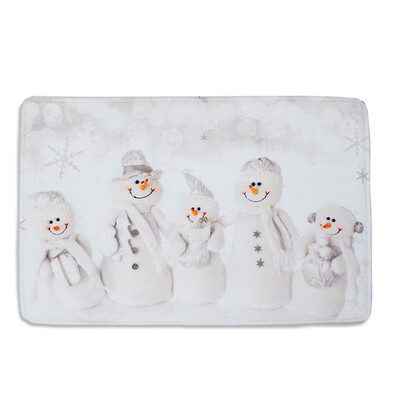 

Gobestart Christmas Floor Entrance Door Bathroom Mat Indoor Bathtub Carpet Doormats Decor